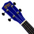 Soprano Ukulele for Beginners in Blue with Uke Bag & Tuner