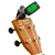 Tiger clip-on digital tuner attached to a ukulele headstock. Easy-to-read backlit display provides accurate tuning for ukulele practice, lessons and everyday playing.