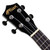 Tiger Black Soprano Ukulele with Padded Bag