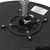 Underside of Tiger drum throne seat showing reinforced mounting plate and secure height adjustment mechanism for reliable stability