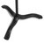 Close-up of the Tiger Orchestral Music Stand polymer three‑leg base with central support pole.