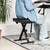 Tiger adjustable piano stool in use at a keyboard, showing comfortable padded seat and stable foldable design