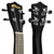 Tiger Soprano Ukulele Starter Pack - Tuner, Strap, Bag, Pick, Strings - Black