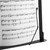 Mad About Orchestral Sheet Music Stand with Page Retainers and Tripod Base