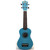 B-GRADE Tiger Soprano Ukulele in Blue with Bag