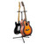 Tiger Double Guitar Stand - Secure Stand for 2 Guitars