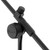 Tiger MCA68-BK Microphone Boom Stand, Mic Stand with Free Mic Clip - Black