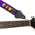 Tiger Guitar Strap with Pick Holders & Picks - Purple