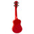 Mad About Soprano Beginners Ukulele with Bag, Pick & Carbon Strings - Red