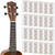 Tiger Ukulele Note Sticker - Colour Coded Fretboard Stickers - 24 Pack