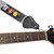 Tiger Guitar Strap with Pick Holders & Picks - Grey