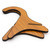 TIGER Wooden Ukulele, Mandolin, Banjo and Violin X-Frame Stand - Woodgrain