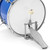 Kids Drum Kit by World Rhythm - 3 Piece Junior Drum Set in Blue