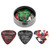 0.71mm Celluloid Guitar Picks & Tin by World Rhythm - 12 Guitar Plectrums
