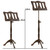 Theodore Wooden Orchestral Sheet Music Stand, Baroque Style Lectern in Walnut