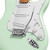 Tiger ELG-MG Full Size Electric Guitar -Maple Neck, SSS Pickups, Mint Green