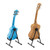 Tiger UAC19-BK Foldable A Frame Stand for Ukulele, Mandolin and Violin - Black