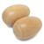 World Rhythm Wooden Natural Egg Shakers - Pair