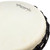 World Rhythm 10" Rope Tuned Djembe Drum - Orange African Synthetic Hand Drum