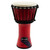 World Rhythm 10" Rope Tuned Djembe Drum - Red African Synthetic Hand Drum