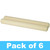 Theodore Wooden Claves - Natural Rhythm Sticks - Pack of 6 Pairs