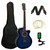 Tiger Blue Acoustic Guitar Pack for Students - Including FREE Tuner