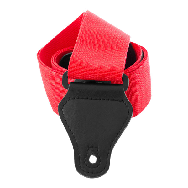 Red Nylon Guitar Strap