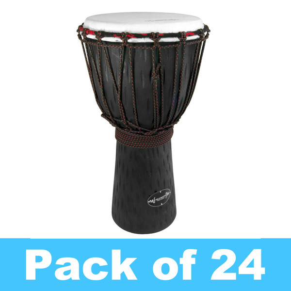 World Rhythm 9" Djembe Drum - Pack of 24