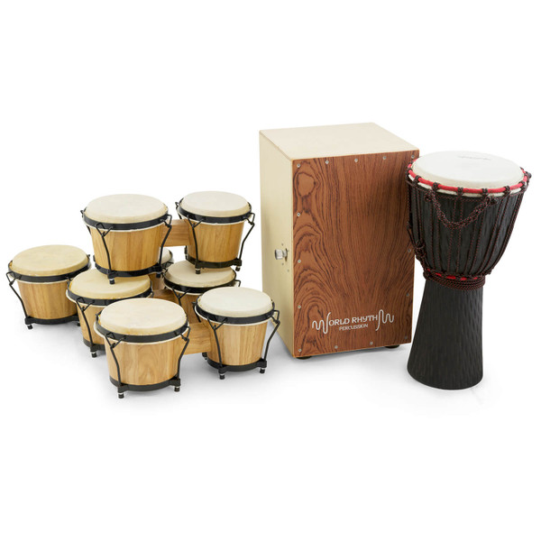 World Rhythm 6 Player School Drumming Pack