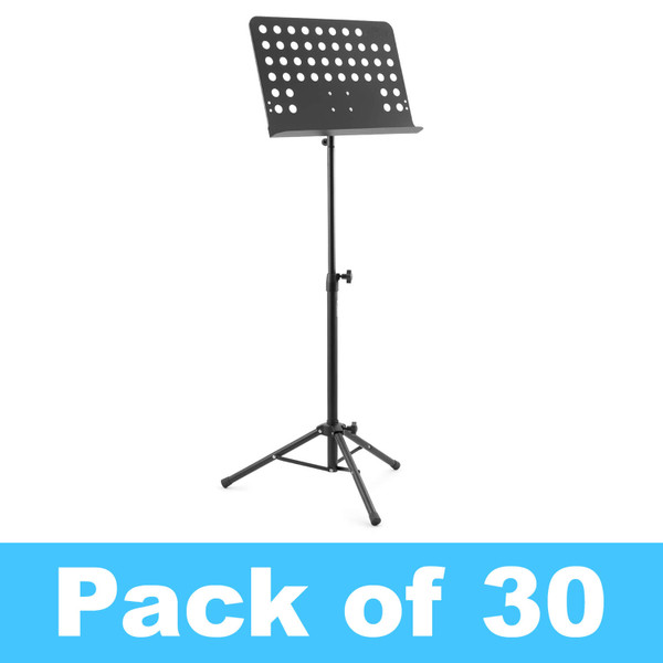 Tiger Pack of 30 Orchestral Music Stands - New Improved Design