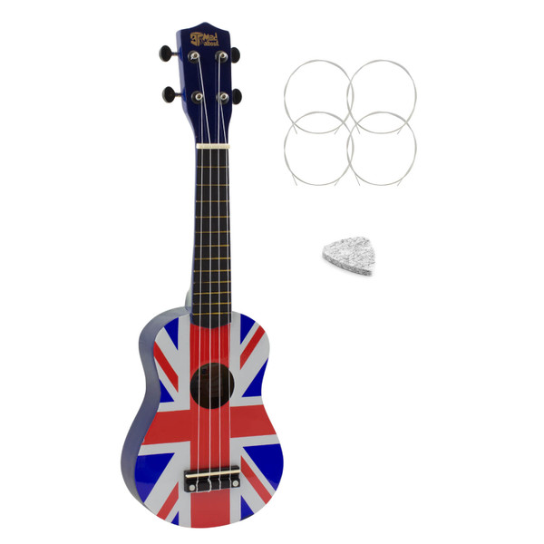 Soprano Ukulele by Mad About - Union Jack Design