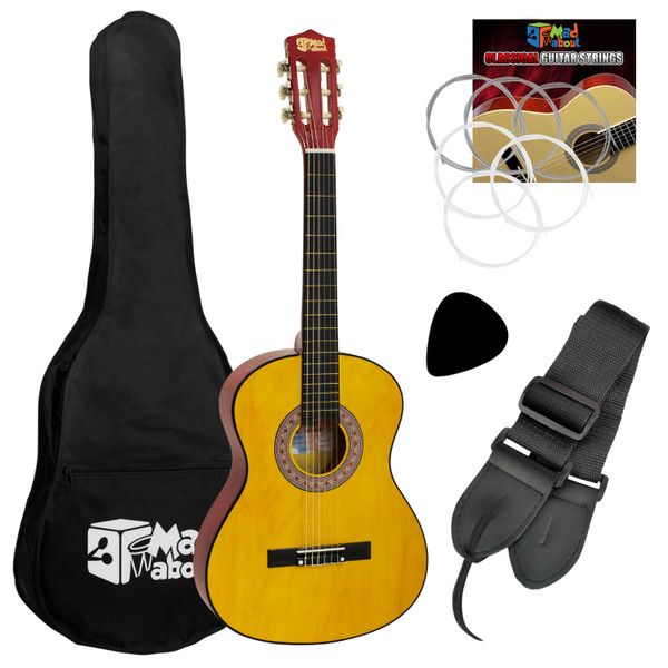 Mad About - Childrens Spanish Classical Guitar Kids Pack 1/2 Size For Ages 6-8