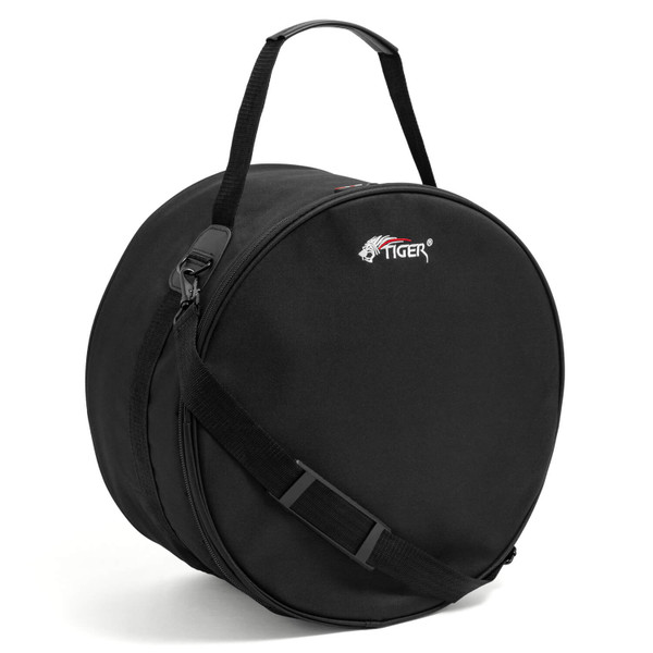 Tiger DGB7-14S Padded 17" x 10" Snare Drum Bag - Black
