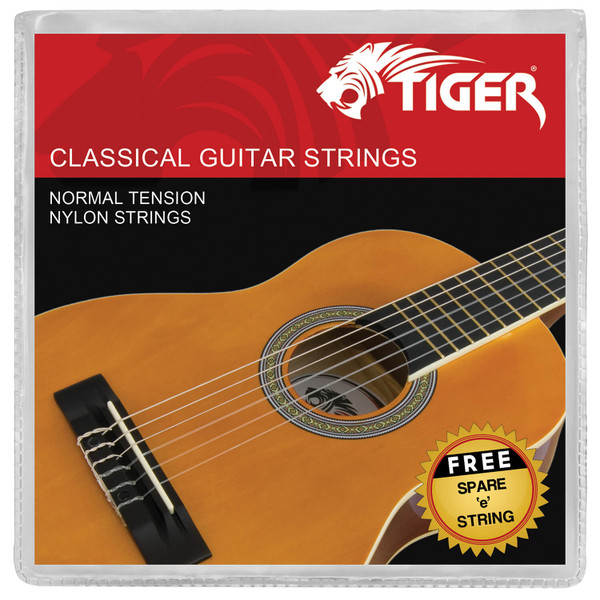 Tiger Classical Guitar Strings - Normal Tension Nylon Strings