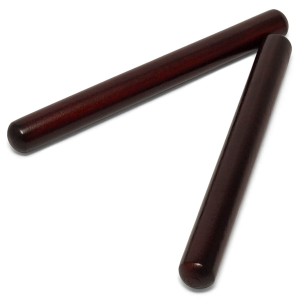 Theodore Wooden Claves - Quality Redwood Rhythm Sticks (Pair)