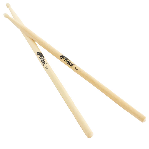 Tiger 7A Maple Drumsticks Nylon Tip - 7ANT