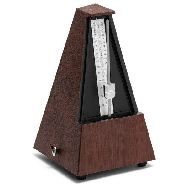 Theodore MET21-WD Mechanical Metronome - Classic Wood Effect Pyramid Design