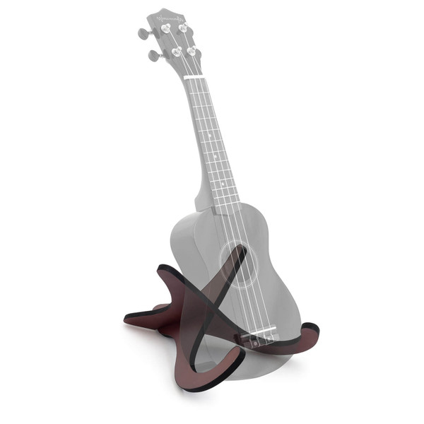 Wooden Ukulele Stand by World Rhythm - Detachable Uke Stand Holder