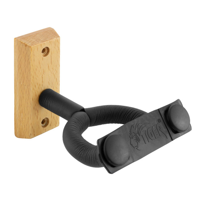 Tiger Wooden Guitar Wall Mount for Acoustic, Electric, Bass and Classical Guitar