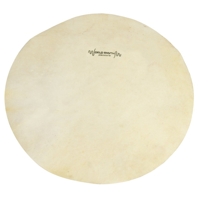 World Rhythm 12" White Goat Skin for Djembe Drum Head 