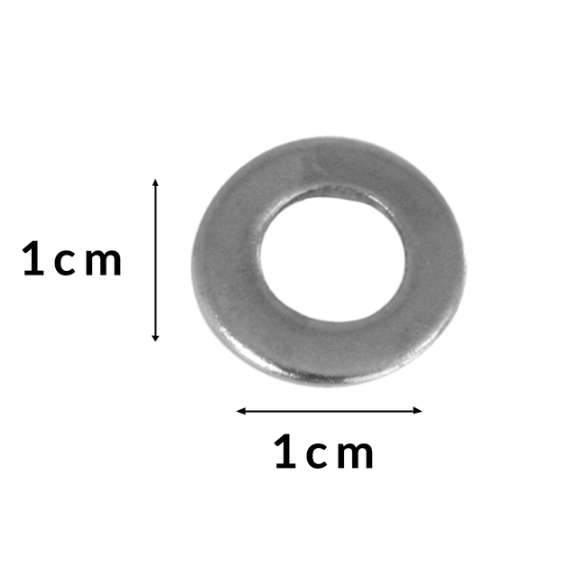 Silver Metal Washer - Spare Part