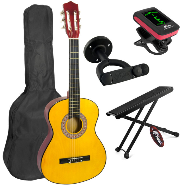Childrens 1/4 size Guitar - Classical Spanish Guitar Pack
