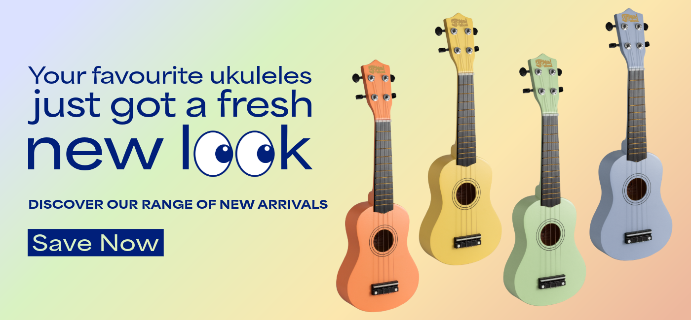 Discover Your Sound – Explore our new ukulele pastel collection and musical instrument arrivals at DJM Music