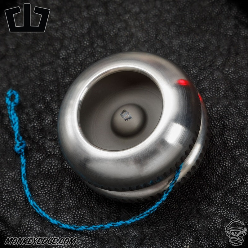 Monkey Edge - Blackside Customs Yo-Yo - Titanium Natural