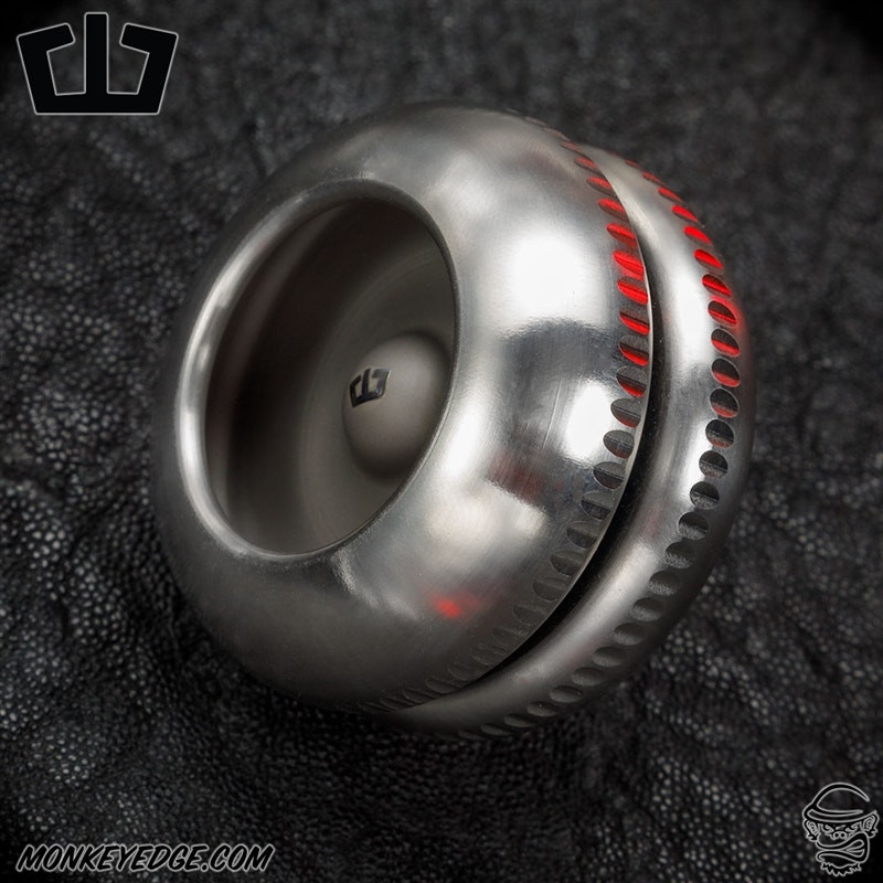 Monkey Edge - Blackside Customs Yo-Yo - Titanium Natural