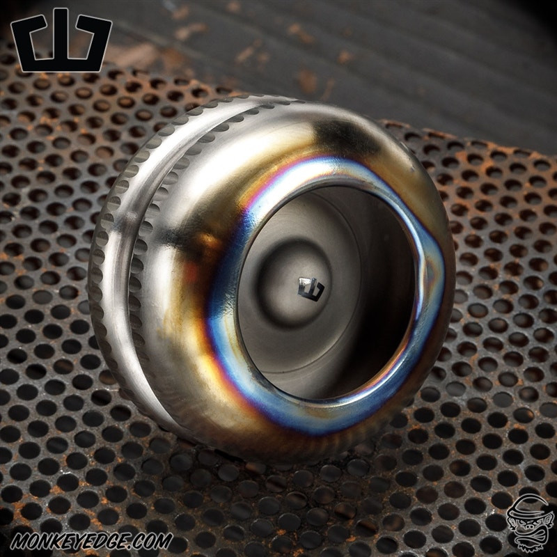Monkey Edge - Blackside Customs Yo-Yo - Titanium Flamed