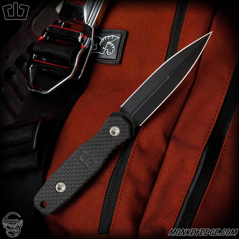 Monkey Edge - Blackside Customs Phase 7 Dagger - Black Cerakote
