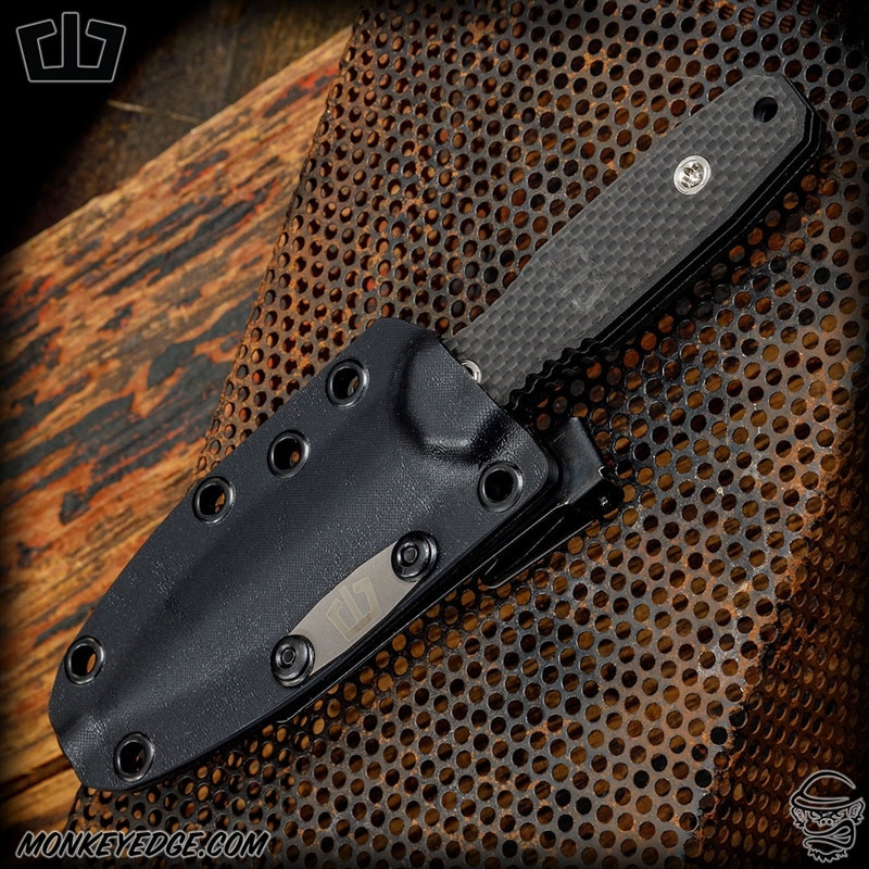Monkey Edge - Blackside Customs Phase 7 Dagger - Black Cerakote