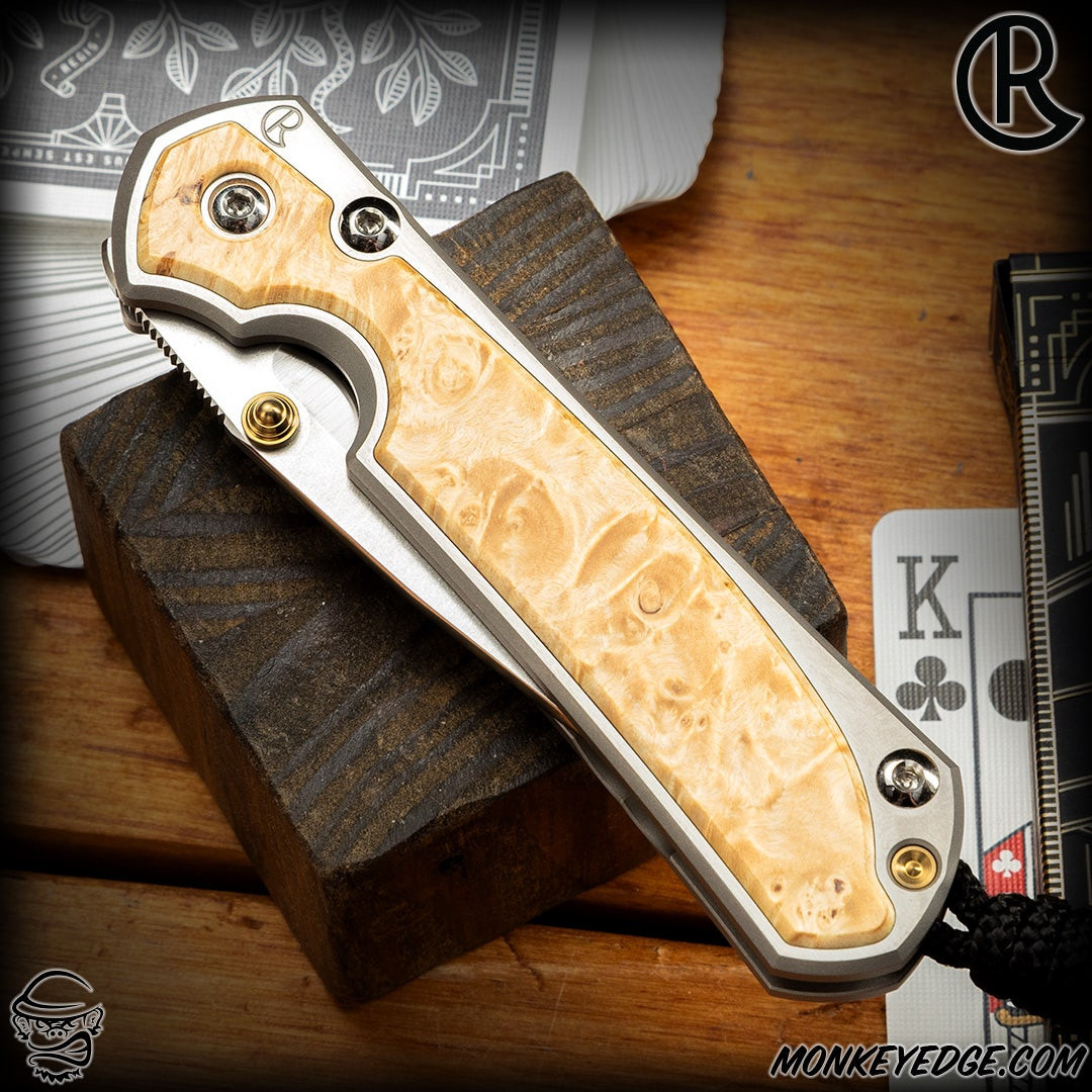 Monkey Edge - Chris Reeve Knives Folder: Sebenza 31 Small Inlay