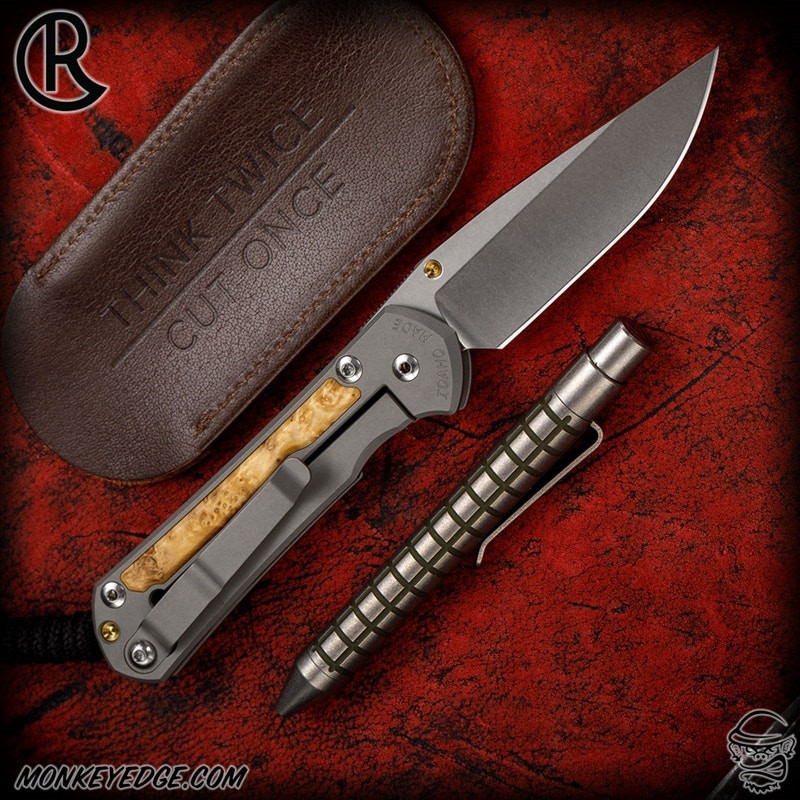 Monkey Edge - Chris Reeve Knives Folder: Sebenza 31 Small Inlay
